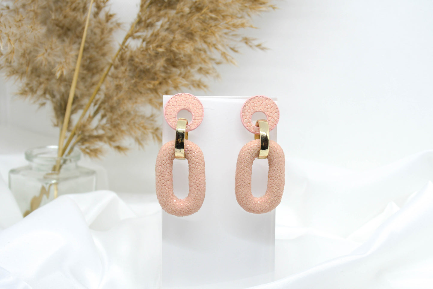 Barong Barong - Boucles d'oreilles rose