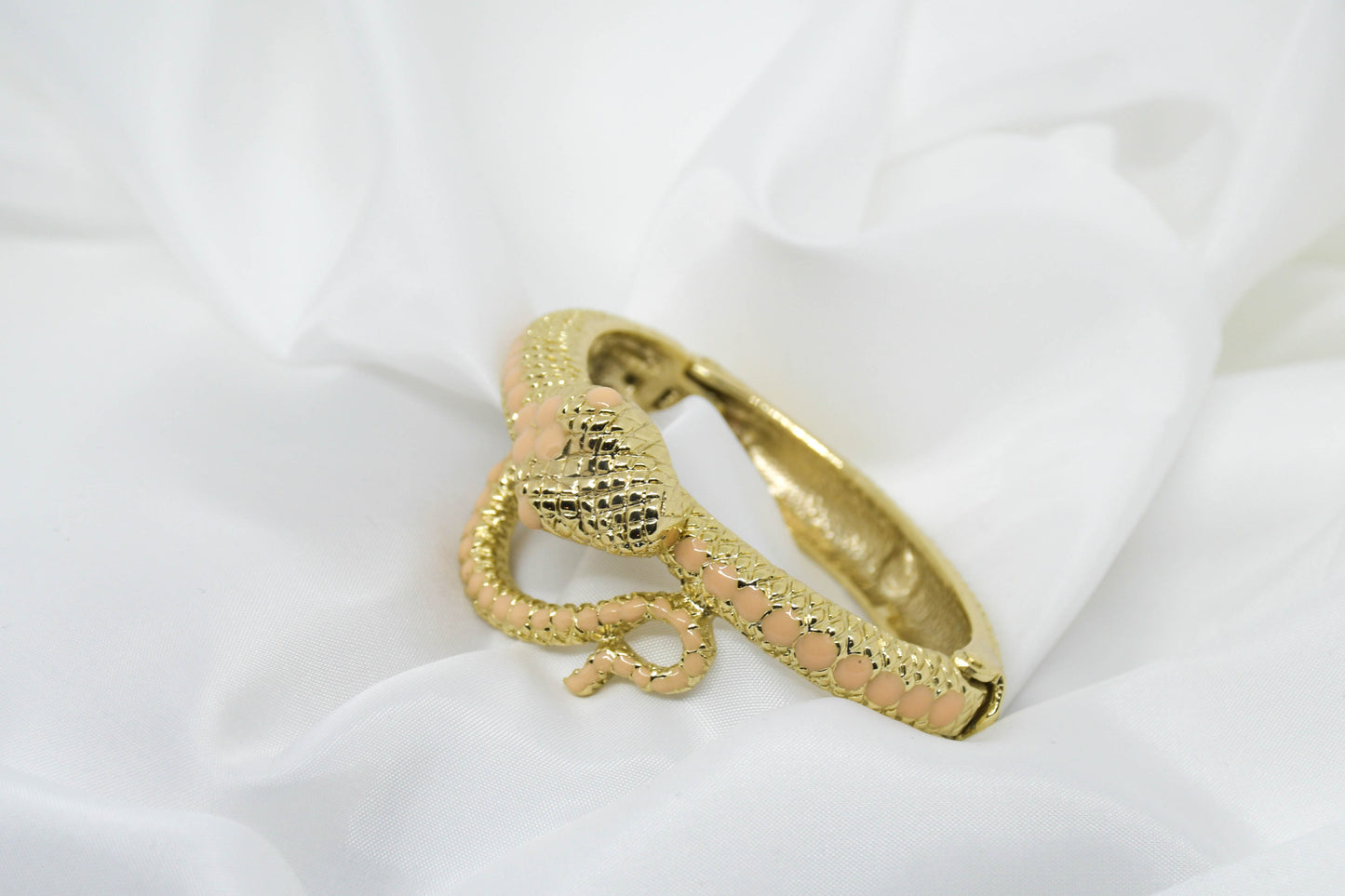 Barong Barong - Bracelet serpent beige