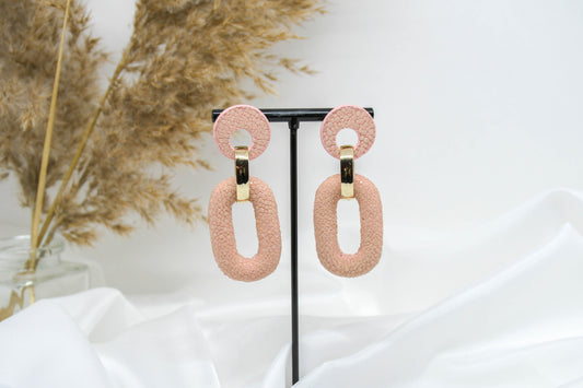 Barong Barong - Boucles d'oreilles rose