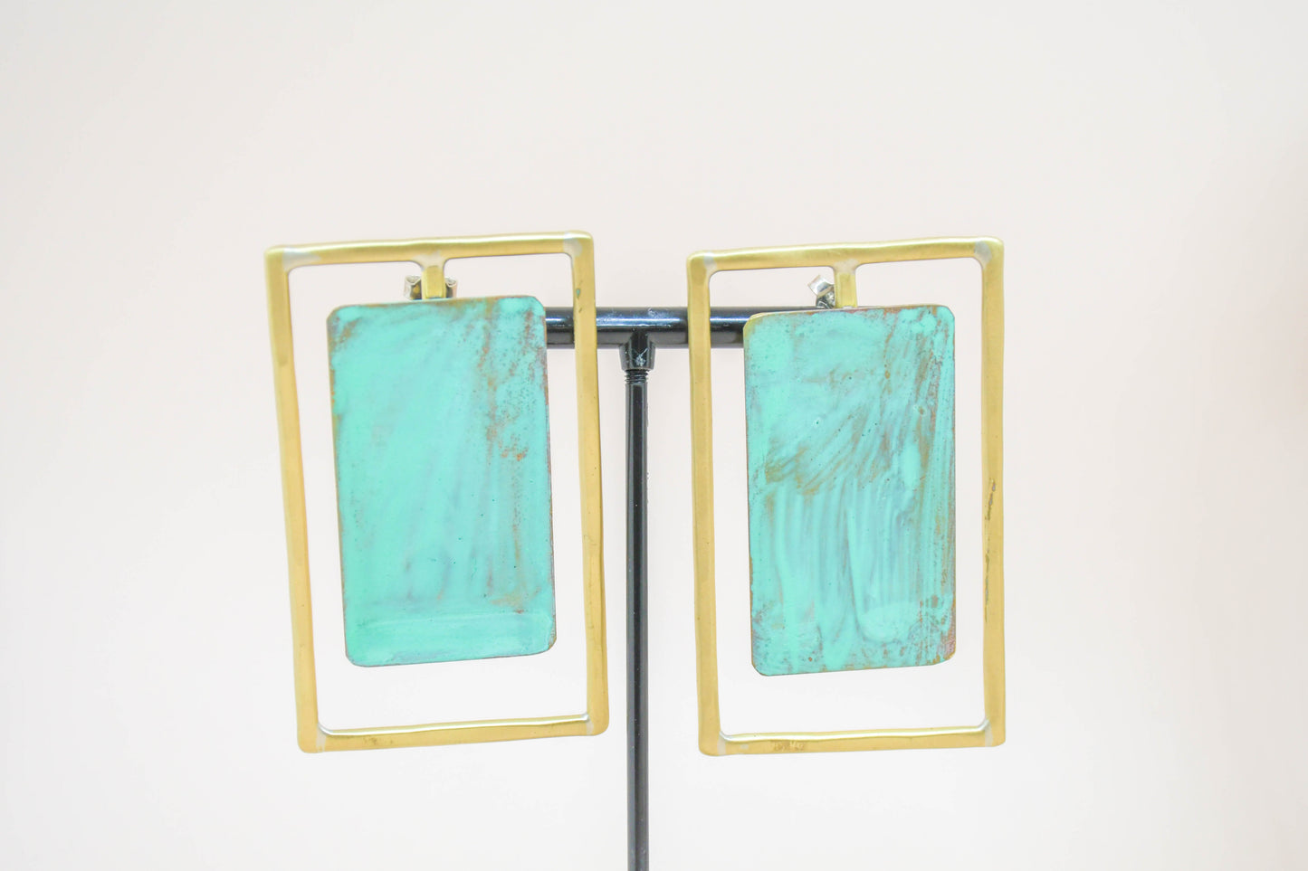 Katerina Vassou - boucles d'oreilles turquoise