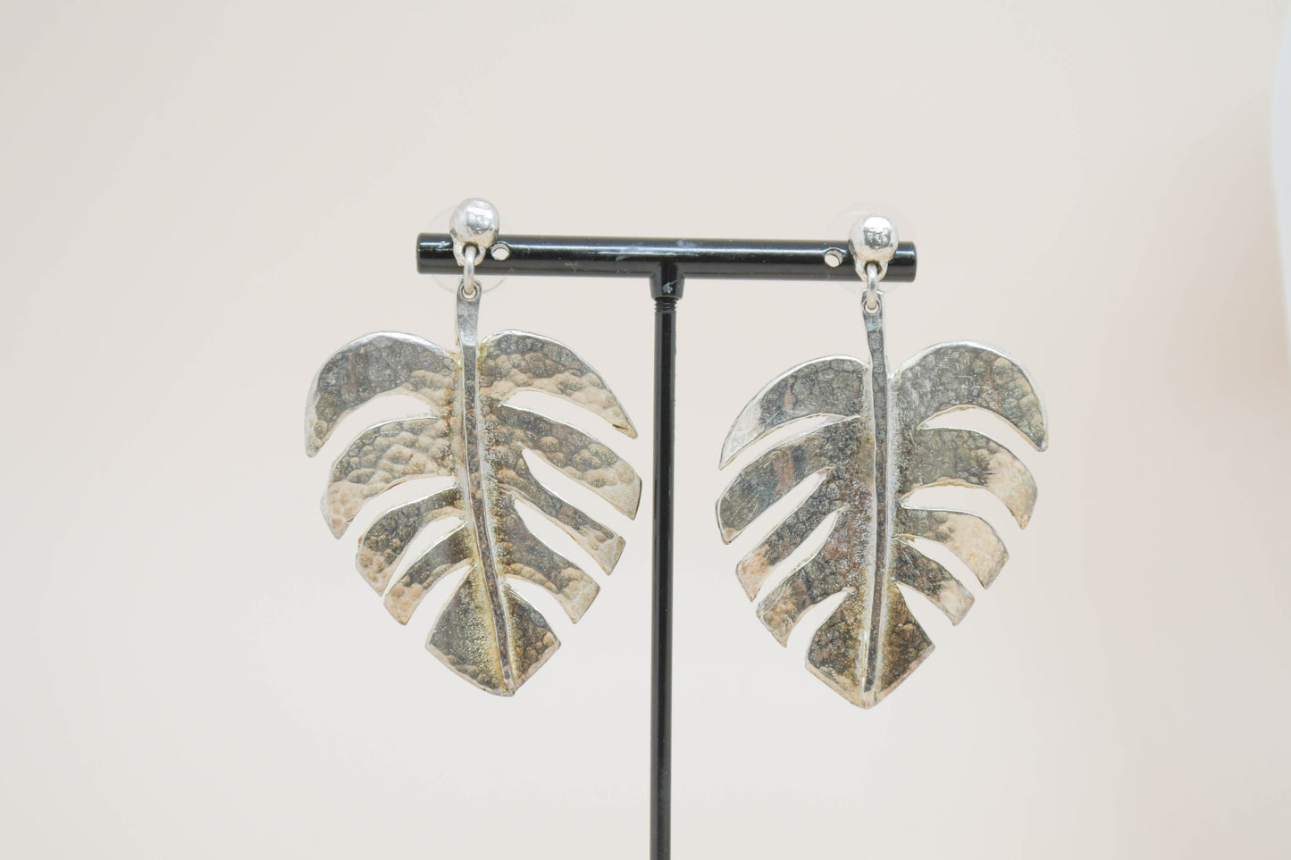 Fafa - boucles d'oreilles feuilles argent