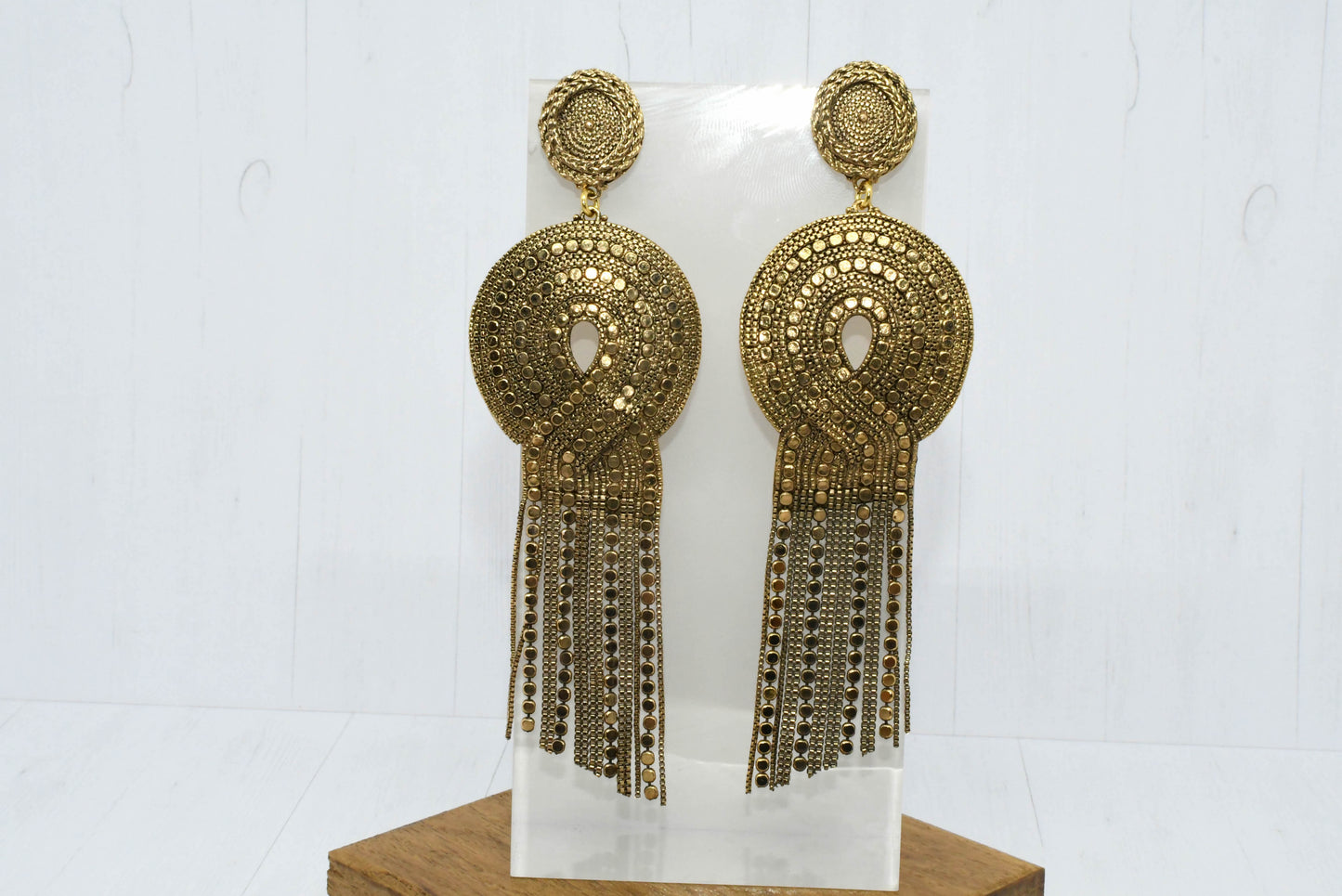 SATELLITE - Boucles d'oreilles or